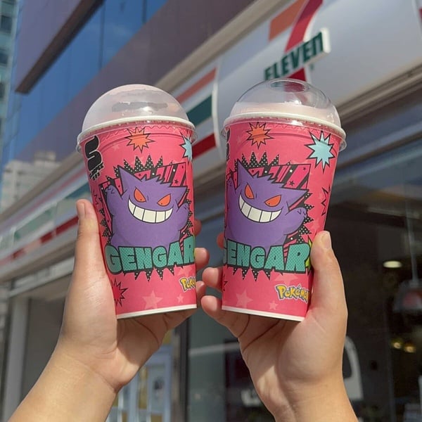 7-11Ｘ寶可夢聯名美食！玫瑰鹽濃焦糖霜淇淋、耿鬼思樂冰超欠吃，集點免費送寶可夢卡匣