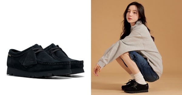 Gore-Tex 防水鞋推薦：Clarks Originals Wallabee 經典 GTX防水袋鼠鞋，NT$8,880