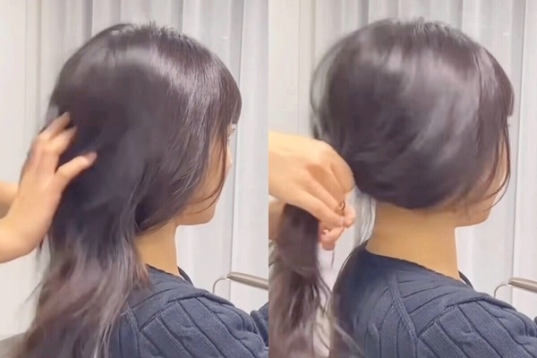 馬尾不掉髮綁法，更牢固不扁塌
