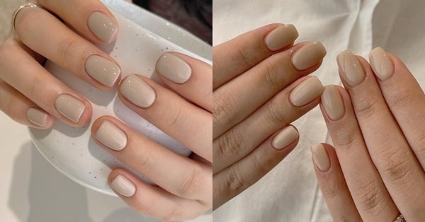 簡約美甲款式推薦1：經典單色美甲