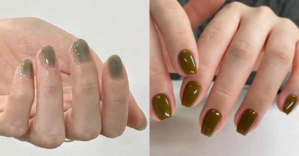 簡約美甲款式推薦1：經典單色美甲