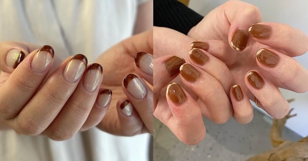  Pantone 摩卡慕斯色美甲，低調奢華，顯白又時尚，2025年度代表色