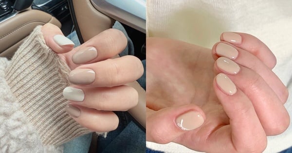 溫柔燕麥色美甲，溫柔氣質，超級顯白，一年四季都百搭