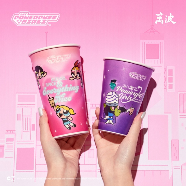 飛天小女警在萬波！萬波聯名飛天小女警：超萌手搖杯、夢幻手搖飲還有限量盲盒磁吸娃娃