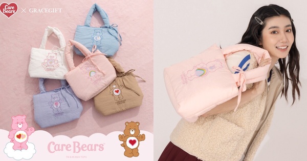 Grace Gift x Care Bears必收推薦：澎澎刺繡空氣包