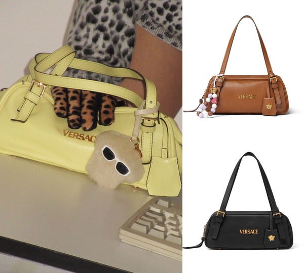 2025年爆款精品包預測：Versace Tag保齡球單肩包