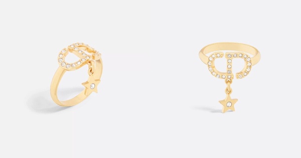 2025精品戒指推薦：Dior Petit CD Lucky Charms 戒指