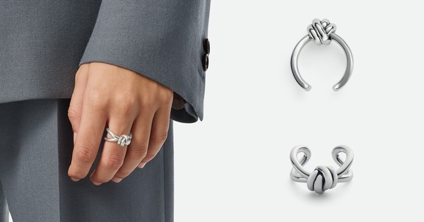 2025精品戒指推薦：Bottega Veneta Knot Ring
