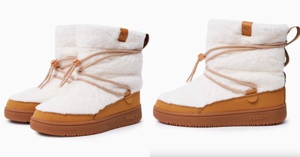 韓國胖胖雪地靴推薦：PUMA Snowbae 麂皮雪地靴