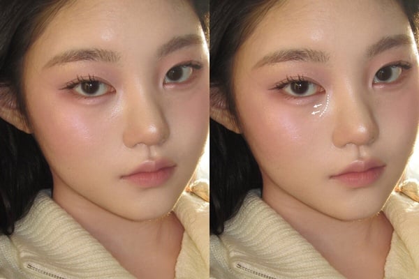 韓系水光腮紅畫法，不暈妝更通透