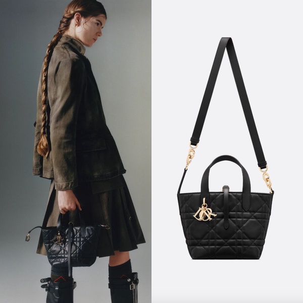 Jisoo機場穿搭搶先曬！Dior Toujours推全新直式托特包，「各尺寸分析＋官網價格」整理