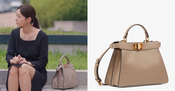 《現在撥打的電話》蔡秀彬同款精品包：FENDI Peekaboo ISEEU手提包
