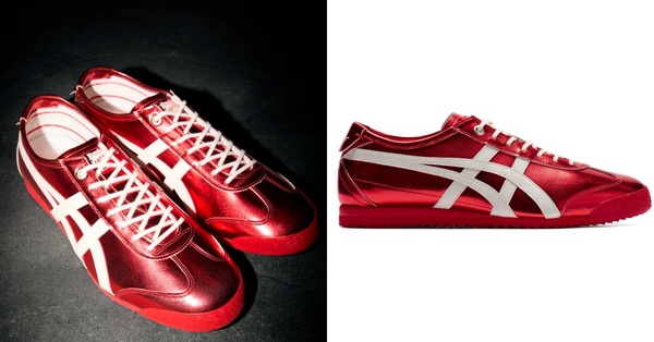 2025過年紅色鞋款推薦：Onitsuka Tiger鬼塚虎MEXICO 66 SD METALLIC