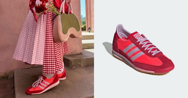 2025過年紅色鞋款推薦：adidas Originals SL 72 OG 運動休閒鞋