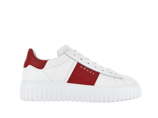 2025過年紅色鞋款推薦：HOGAN H-Stripes休閒鞋（新春限定）