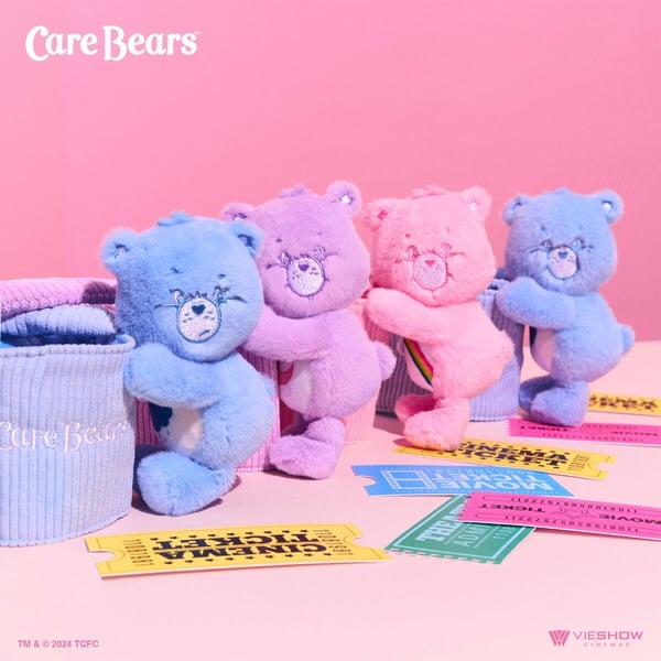 威秀影城Care Bears彩虹熊「玩偶造型杯套」