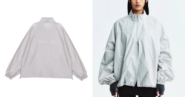 MATIN KIM台灣官網必買商品：MATIN KIM LOGO 外套（官網獨賣）