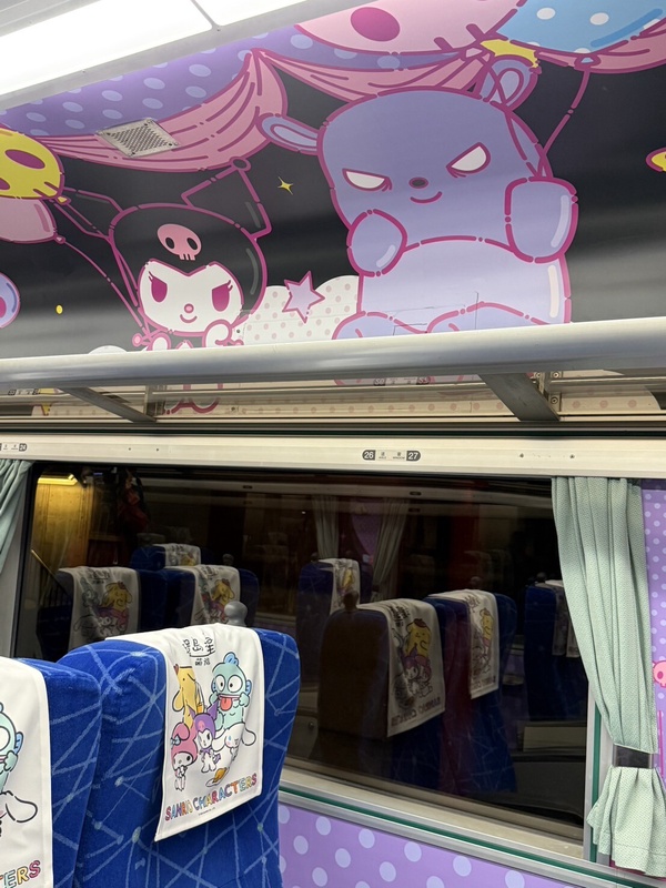 三麗鷗火車來了！全新主題觀光列車「環島之星萌旅號」美樂蒂、布丁狗、酷洛米通通現身