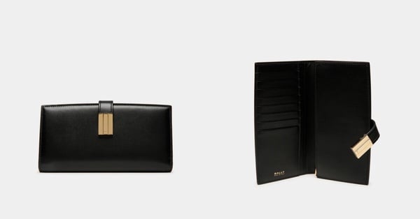 2025長夾推薦13：BALLY OLLAM 長夾，NT$19,900