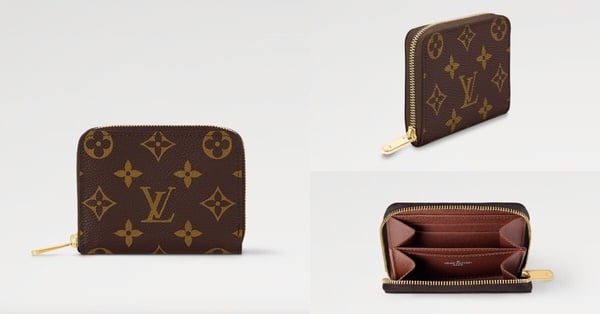 2025短夾推薦17：Louis Vuitton 拉鏈零錢包，NT$16,600