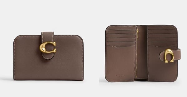 2025短夾推薦29：COACH TABBY 皮夾，NT$9,900