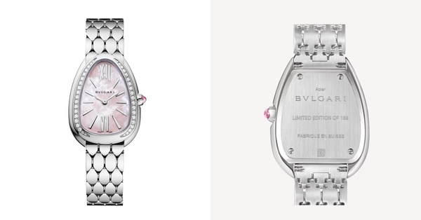2025粉色腕錶推薦：BVLGARI Serpenti Seduttori腕錶