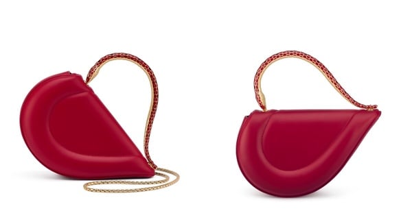 2025「紅色、酒紅色精品包」推薦：BVLGARI Serpenti Cuore 1968包