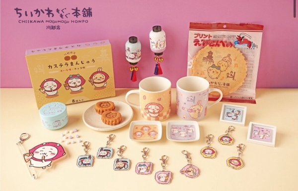吉伊卡哇家長們衝！日本吉伊卡哇MOGUMOGU川越店開幕，小八、烏薩奇變地瓜太萌必收藏