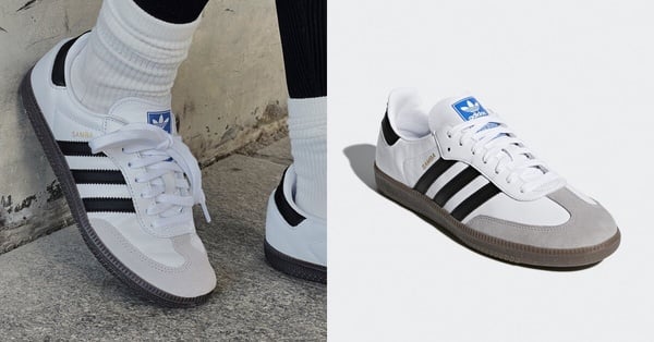 2026「好穿、耐走」小白鞋推薦3：adidas Originals SAMBA OG 運動休閒鞋（BLACKPINK同款）