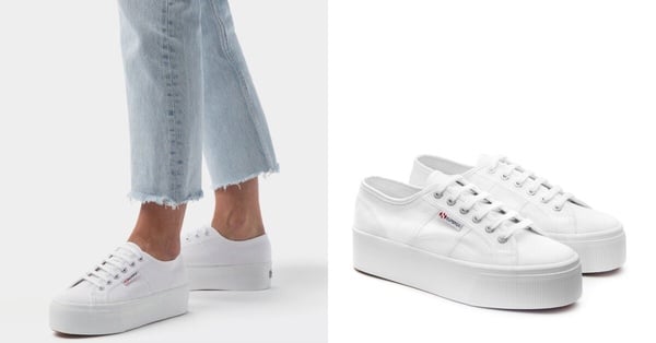 2026「厚底」小白鞋推薦1：SUPERGA 2790 PLATFORM