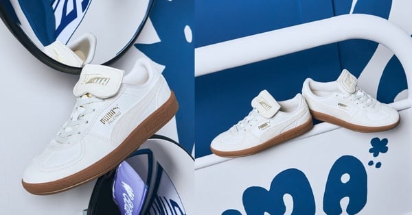 2026「情侶款」小白鞋推薦1：PUMA PALERMO 德訓鞋