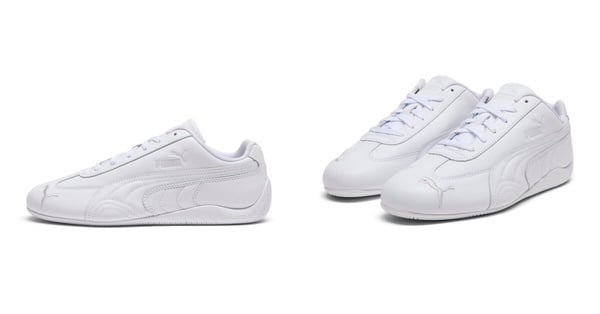 2026「平價」小白鞋推薦6：PUMA SPEEDCAT OG 賽車鞋（Leather 皮革款）