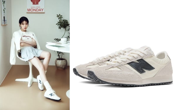 2026「明星同款」小白鞋推薦2：New Balance 471（IU同款）