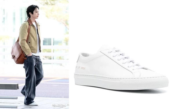 2026「明星同款」小白鞋推薦4：Common Projects Achilles 皮革休閒鞋（李洙赫同款）