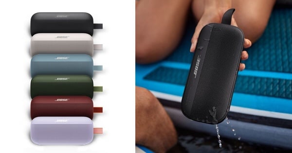 Bose SoundLink Flex藍牙揚聲器，堅固防水設計，是2025年實用的男生情人節禮物