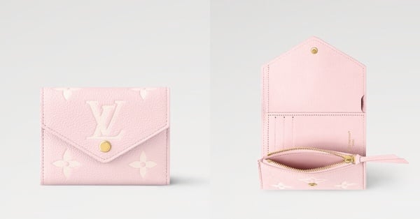 Louis Vuitton Victorine粉嫩配色錢包，兼具顏值與實用性的2025女生情人節精品禮物