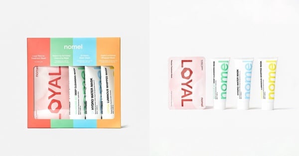 nomel極致面膜套組，一次滿足多種護膚需求，是送給愛美另一半的2025實用情人節禮物