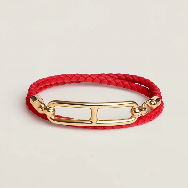 2025蛇年精品紅繩推薦：Hermès Roulis Double Tour手環