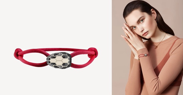 2025蛇年精品紅繩推薦：BVLGARI Serpenti Forever 手環