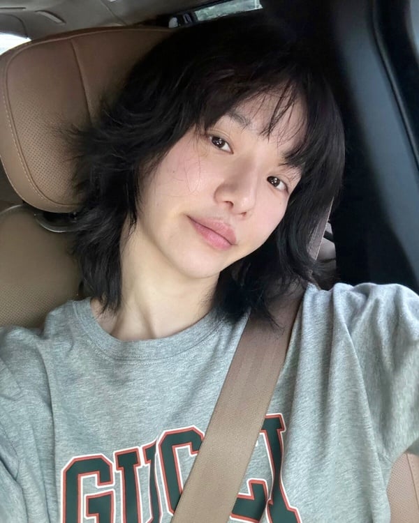 女生狼尾頭範本4：高層次狼尾剪