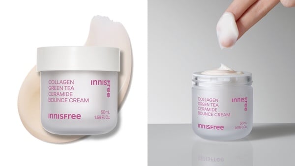 神經醯胺保養品「乳霜」推薦4：innisfree 膠原胜肽緊緻澎澎霜