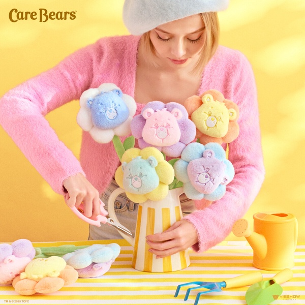 Care Bears粉絲必收！威秀影城「Care Bears 彩虹熊花束」，馬卡龍色超萌「這天」開賣