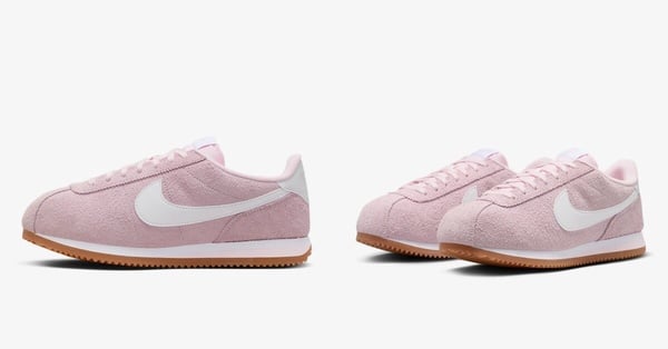 2025粉色球鞋推薦：Nike Cortez Vintage 麂皮