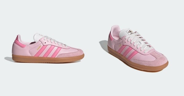 2025粉色球鞋推薦：adidas Originals SAMBA OG 運動休閒鞋