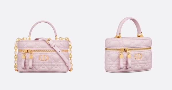 2025情人節愛心單品推薦：Dior Dioramour Dior Caro 迷你化妝包