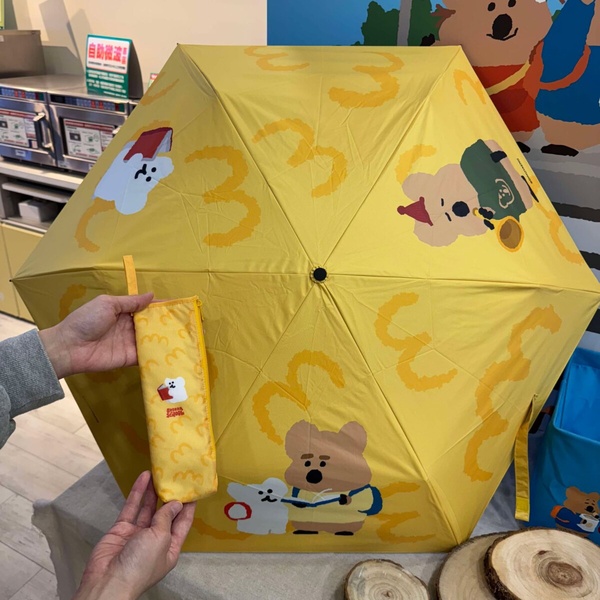7-11「DINOTAENG」集點！QUOKKA抱枕毯、絨毛造型筆、刺繡票卡套、摺疊傘等20款一次看
