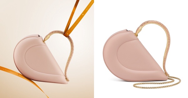 2025粉色精品包推薦：Bvlgari Serpenti Cuore 1968愛心包