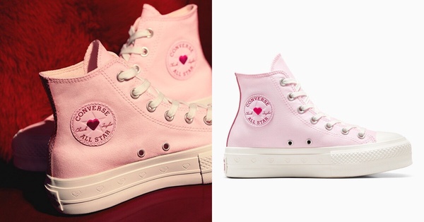 2025情人節限定鞋款推薦：Converse Chuck Taylor All Star Lift Platform Hearts