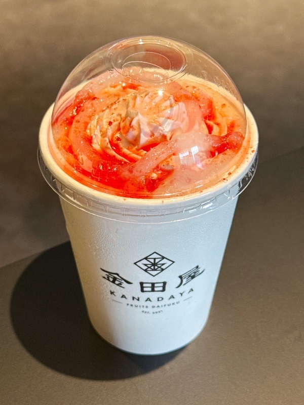 台灣「金田屋」開賣大福飲料