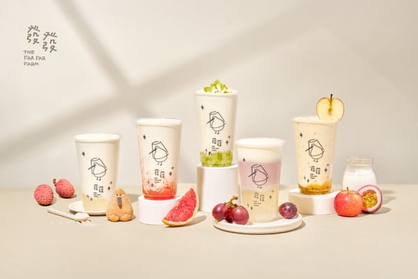 發發「手搖新品、優惠」：發發推多款水果優格、金萱純茶